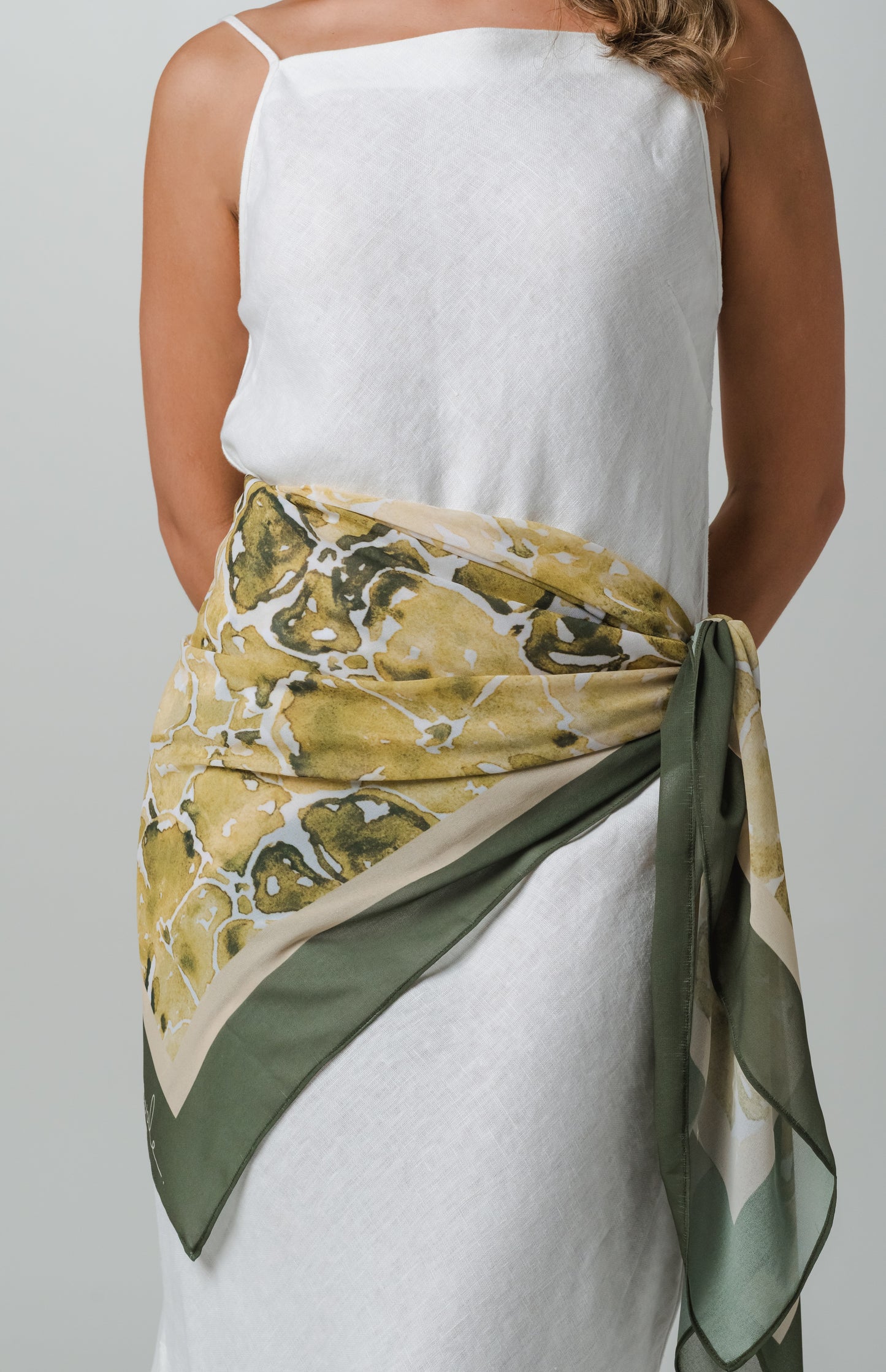 Pañuelo Hortensia en Gasa Couture